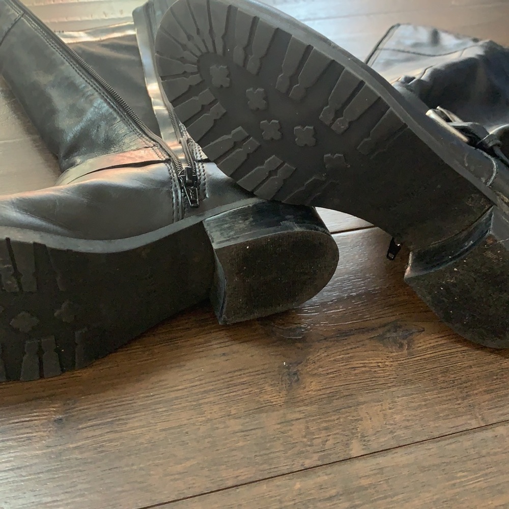 Nine West tall black boot - Picture 5 of 7
